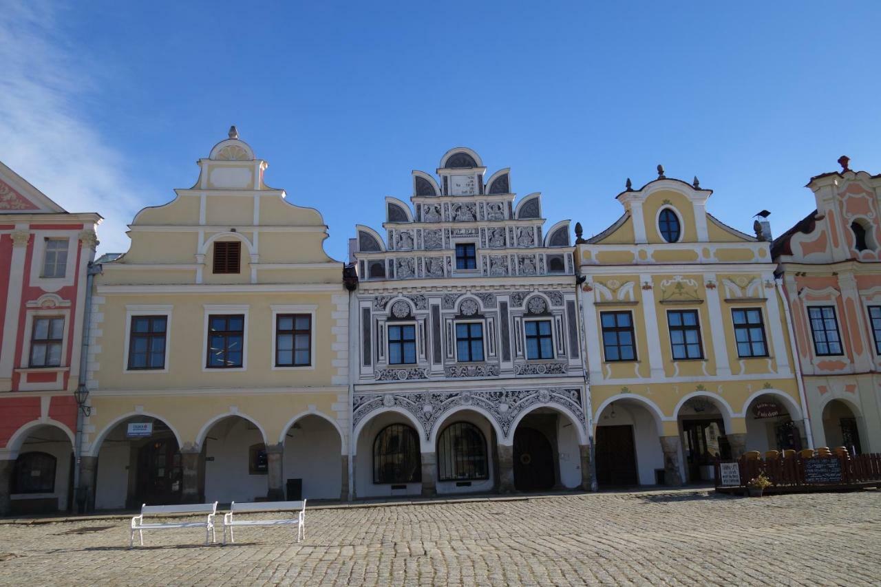 Penzion Pansky Dvur Telč Kültér fotó